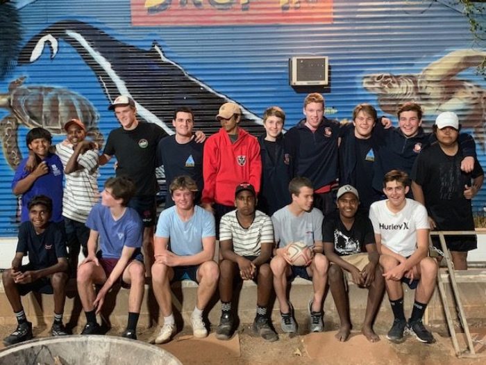 boys in group Kimberley Immersion
